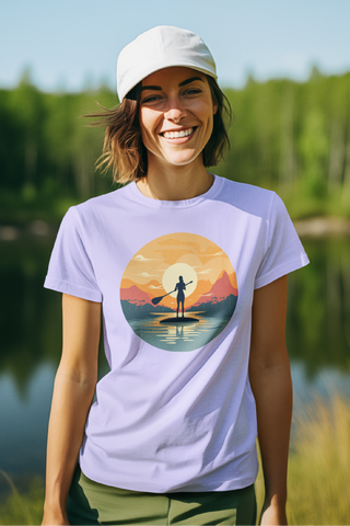 Sunset SUP T Shirt