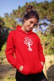 Tree Logo Hoodie Red